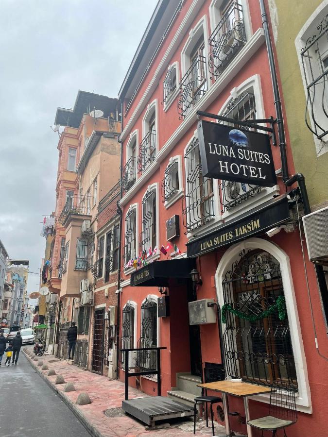 Luna Suites Taksim Istanboel Buitenkant foto